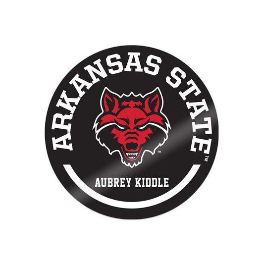 Arkansas State - NCAA Women's Bowling : Aubrey Kiddle - Sticker Sticker