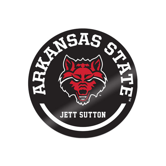 Arkansas State - NCAA Baseball : Jett Sutton - Sticker Sticker