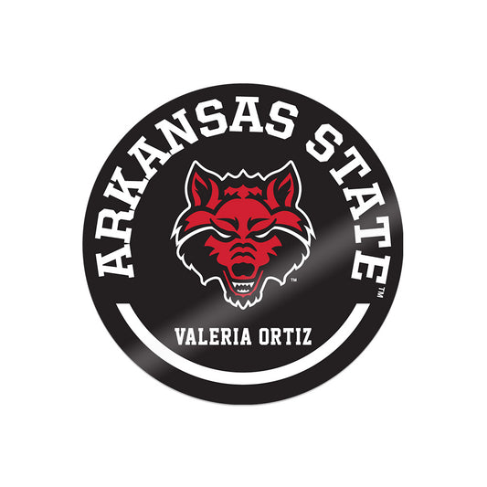 Arkansas State - NCAA Women's Volleyball : Valeria Ortiz - Sticker Sticker