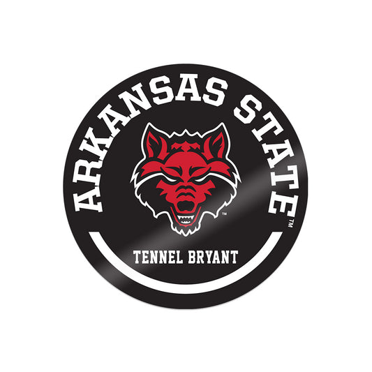Arkansas State - NCAA Football : Tennel Bryant - Sticker