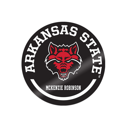 Arkansas State - NCAA Women's Soccer : McKenzie Robinson - Sticker Sticker