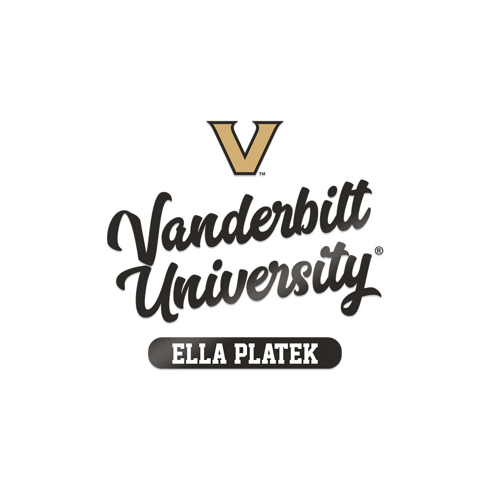 Vanderbilt - NCAA Women's Swimming & Diving : Ella Platek - Stickers