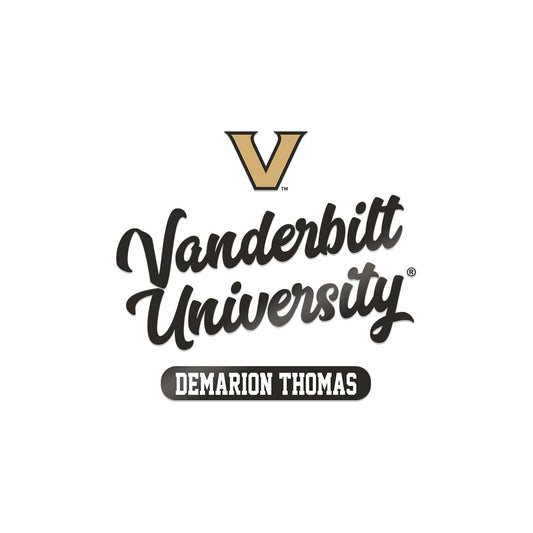 Vanderbilt - NCAA Football : Demarion Thomas - Stickers Sticker Sticker