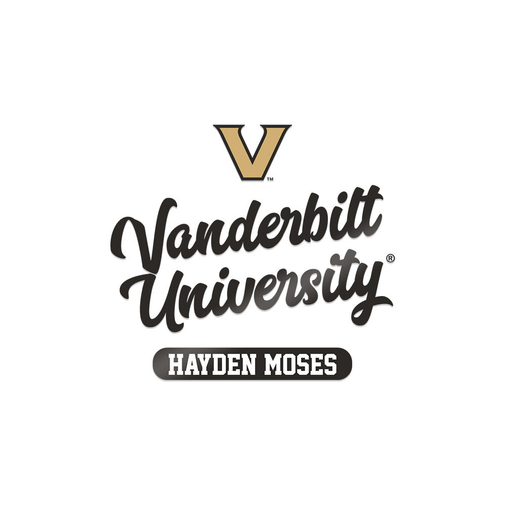 Vanderbilt - NCAA Football : Hayden Moses - Stickers Sticker Sticker