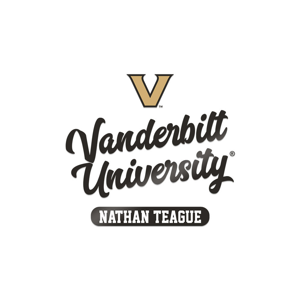 Vanderbilt - NCAA Baseball : Nathan Teague - Stickers
