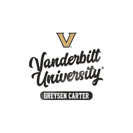 Vanderbilt - NCAA Baseball : Greysen Carter - Stickers Sticker Sticker