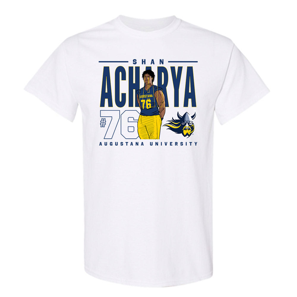 AU - NCAA Football : Shan Acharya - T-Shirt Individual Caricature