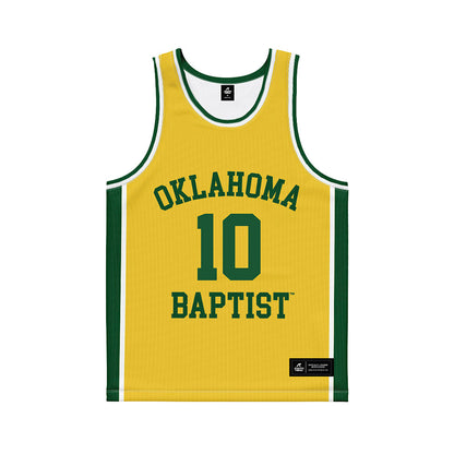 OKBU - NCAA Women's Basketball : Parker Stevenson - Basketball Jersey Yellow
