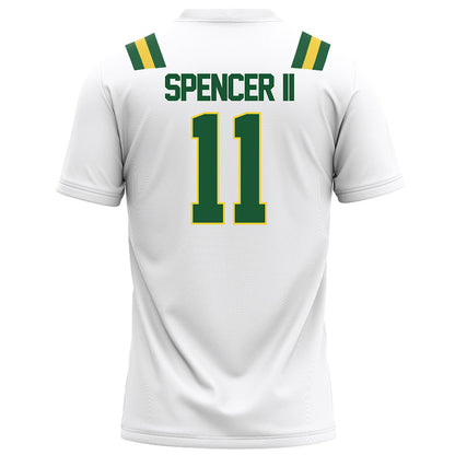 OKBU - NCAA Football : Brandon Spencer II - Football Jersey White