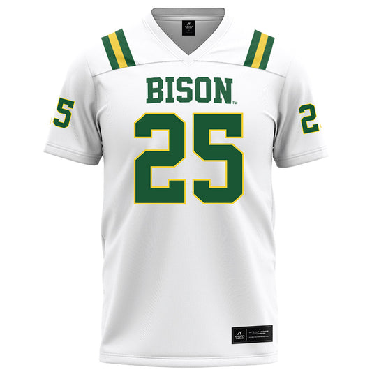 OKBU - NCAA Football : Haven Lysell - Football Jersey White