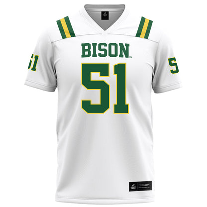 OKBU - NCAA Football : Jacob Sitsler - Football Jersey White