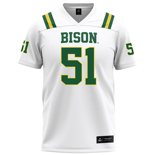 OKBU - NCAA Football : Jacob Sitsler - Football Jersey White