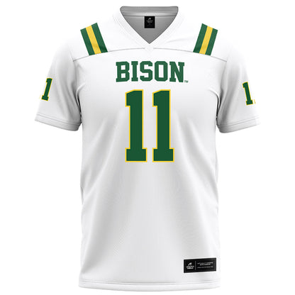 OKBU - NCAA Football : Brandon Spencer II - Football Jersey White