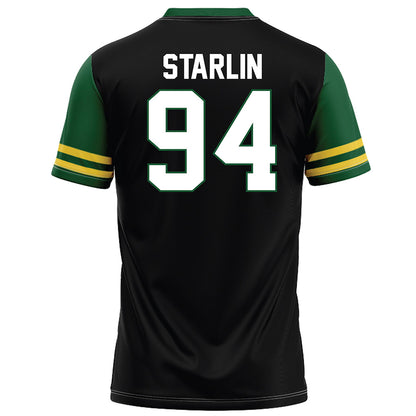 OKBU - NCAA Football : Bryce Starlin - Football Jersey Black