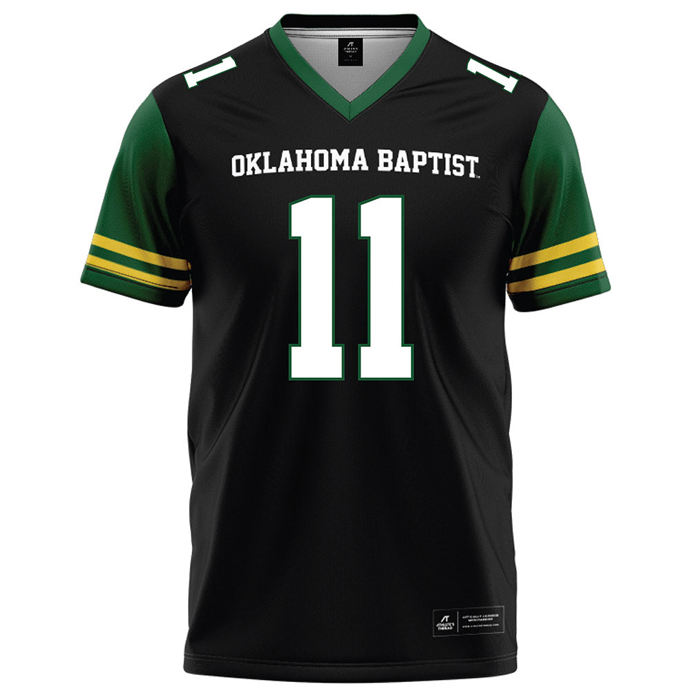 OKBU - NCAA Football : Brandon Spencer II - Football Jersey Black