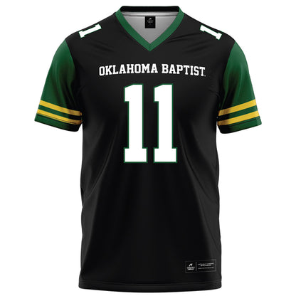 OKBU - NCAA Football : Brandon Spencer II - Football Jersey Black