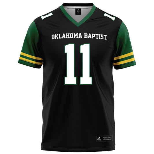 OKBU - NCAA Football : Brandon Spencer II - Football Jersey Black