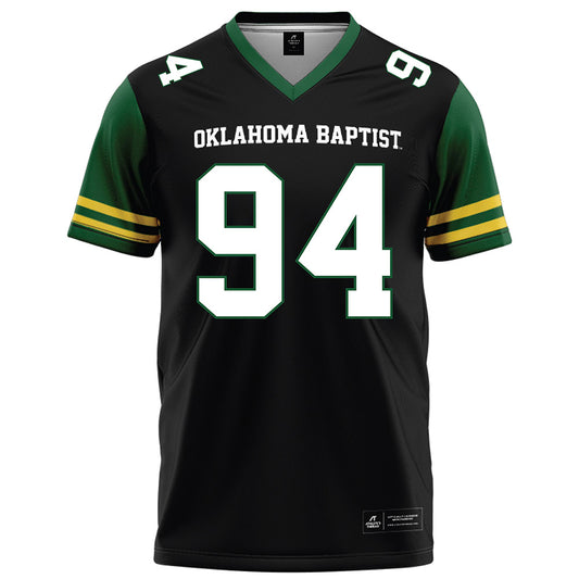 OKBU - NCAA Football : Bryce Starlin - Football Jersey Black