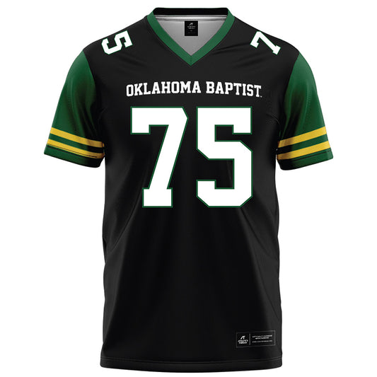 OKBU - NCAA Football : Caden Tahbonemah - Football Jersey Black