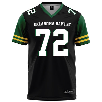 OKBU - NCAA Football : Chance Marick - Football Jersey Black