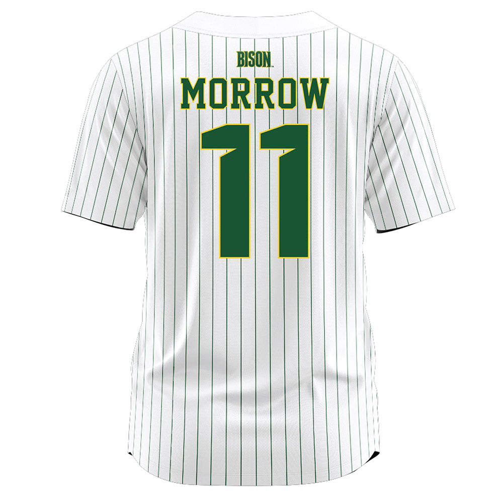OKBU - NCAA Softball : Cassidy Morrow - White Pinstripe Softball Jersey