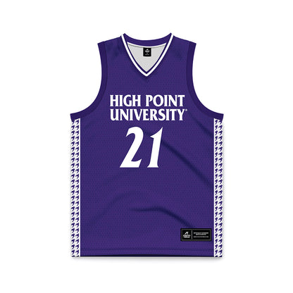 High Point - NCAA Women's Basketball : Emma Larios - Basketball Jersey