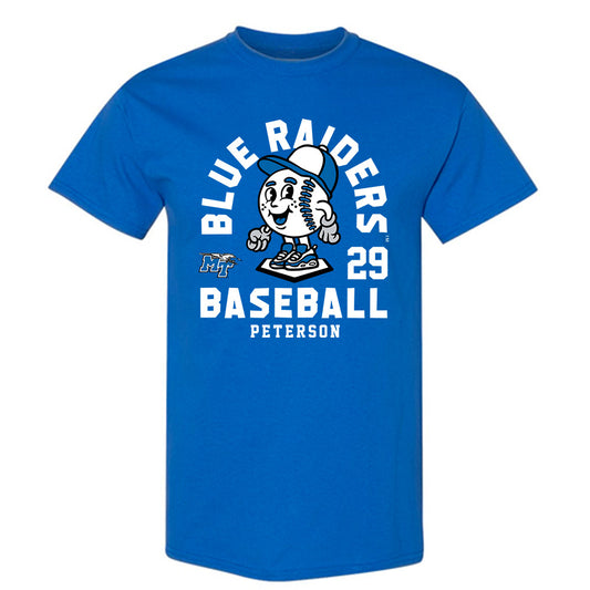 MTSU - NCAA Baseball : Caleb Peterson - T-Shirt Fashion Shersey