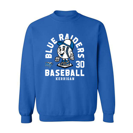 MTSU - NCAA Baseball : Colin Kerrigan - Crewneck Sweatshirt Fashion Shersey