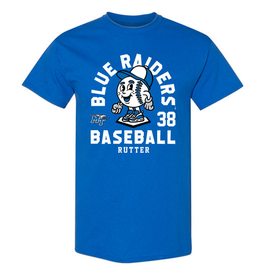MTSU - NCAA Baseball : Briggs Rutter - T-Shirt Fashion Shersey