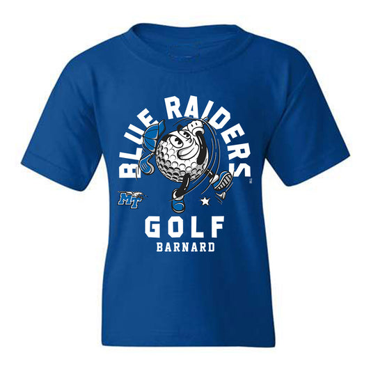 MTSU - NCAA Men's Golf : Michael Barnard - Youth T-Shirt Fashion Shersey