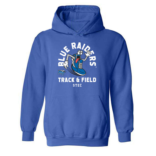 MTSU - NCAA Men's Track & Field (Outdoor) : Spensir Stec - Hooded Sweatshirt Fashion Shersey
