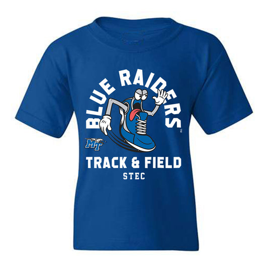 MTSU - NCAA Men's Track & Field (Outdoor) : Spensir Stec - Youth T-Shirt Fashion Shersey