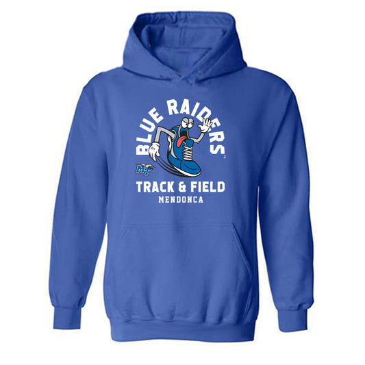 MTSU - NCAA Men's Track & Field (Outdoor) : Michael Mendonca - Hooded Sweatshirt Fashion Shersey
