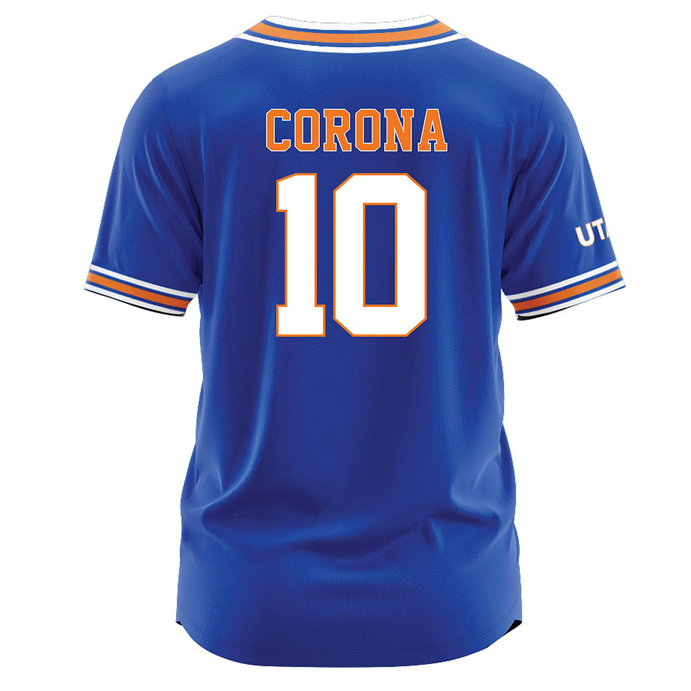 Texas Arlington - NCAA Softball : Camille Corona - Softball Jersey Blue