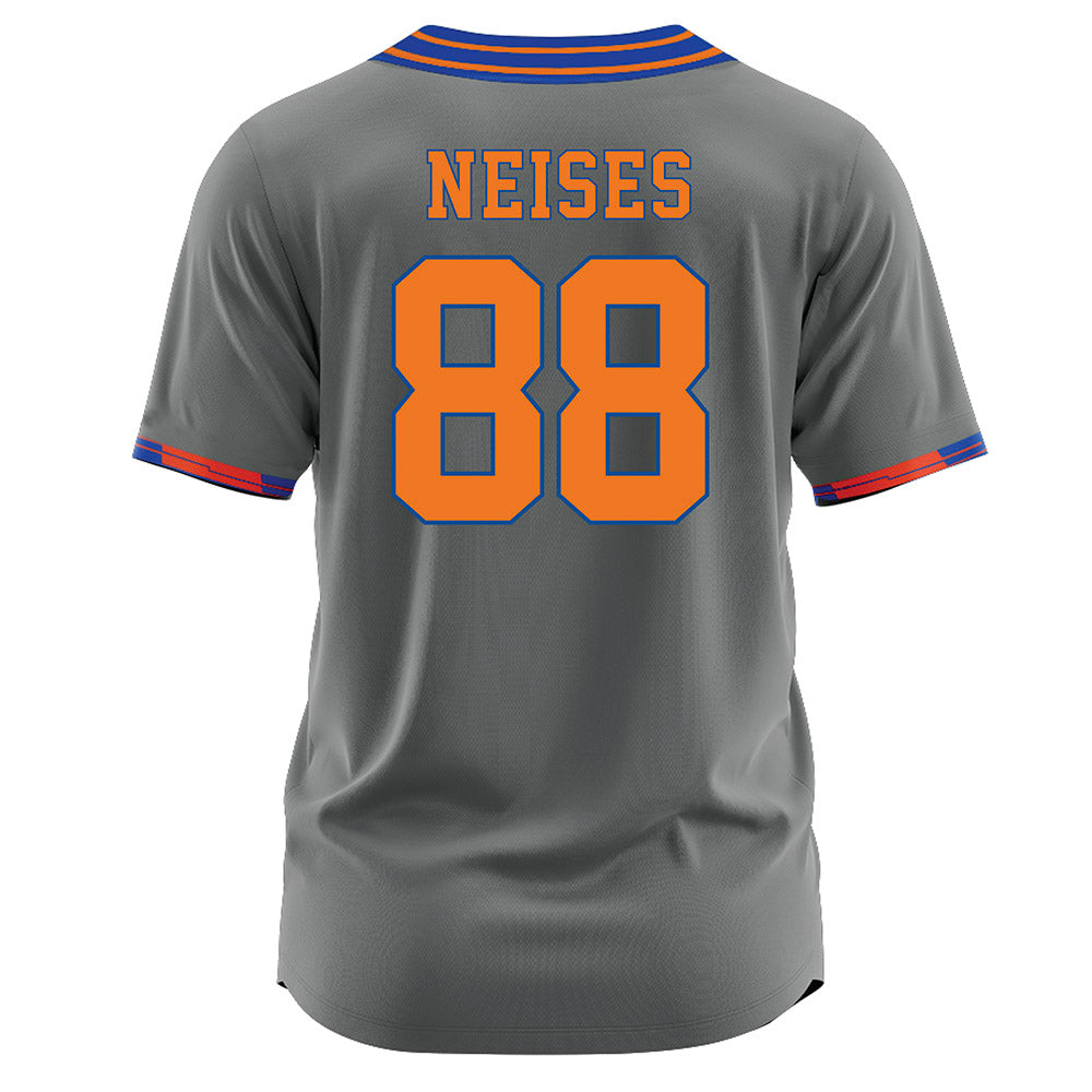 Texas Arlington - NCAA Softball : Marley Neises - Softball Jersey Grey