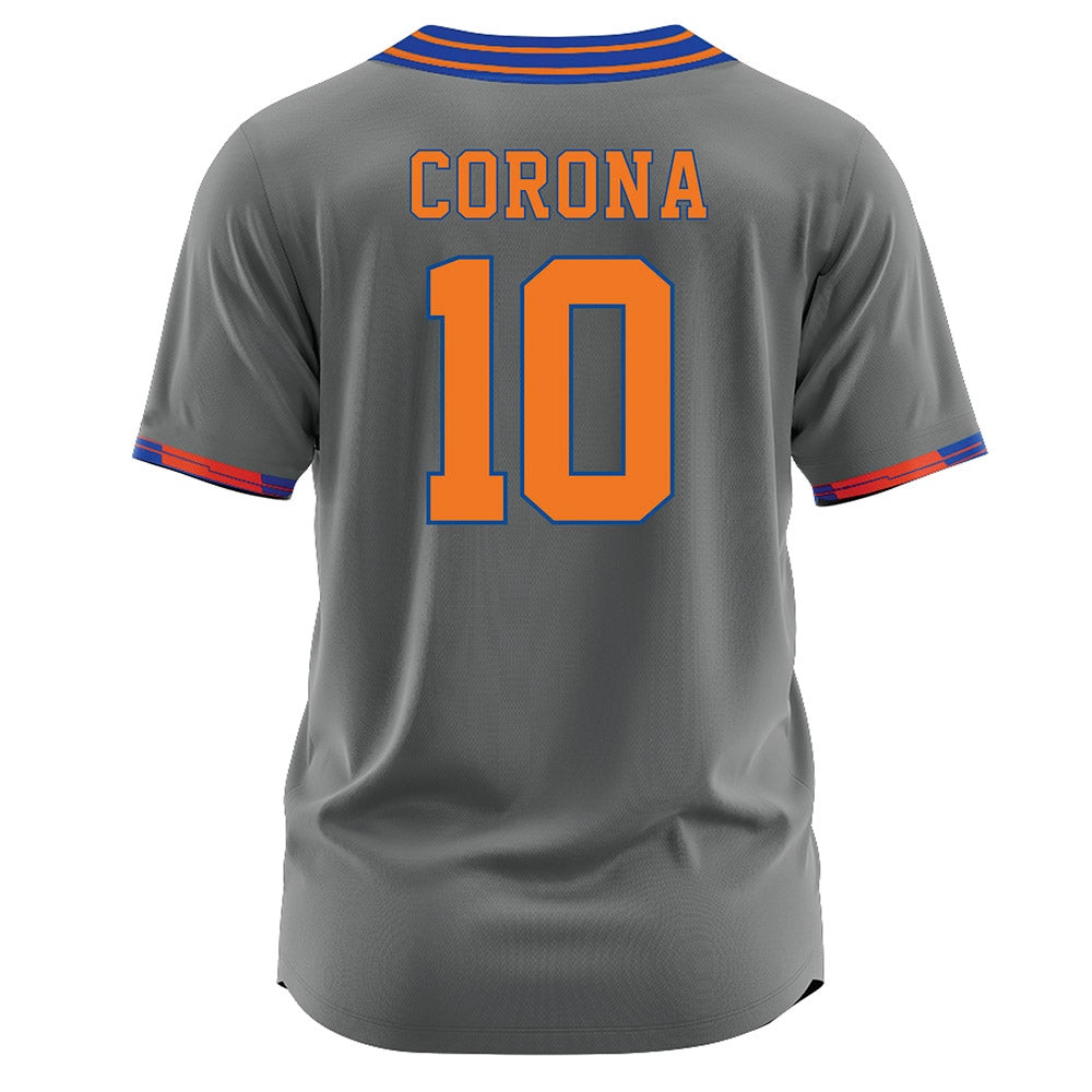 Texas Arlington - NCAA Softball : Camille Corona - Softball Jersey Grey