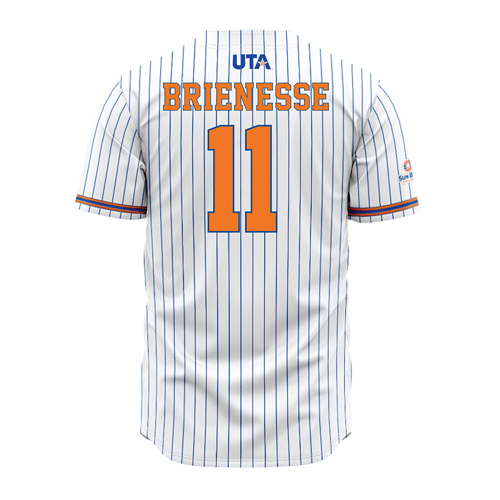 Texas Arlington - NCAA Softball : Paris Brienesse - Softball Jersey Pinstripe