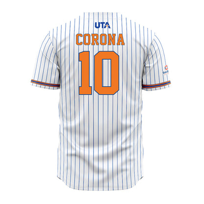 Texas Arlington - NCAA Softball : Camille Corona - Softball Jersey Pinstripe