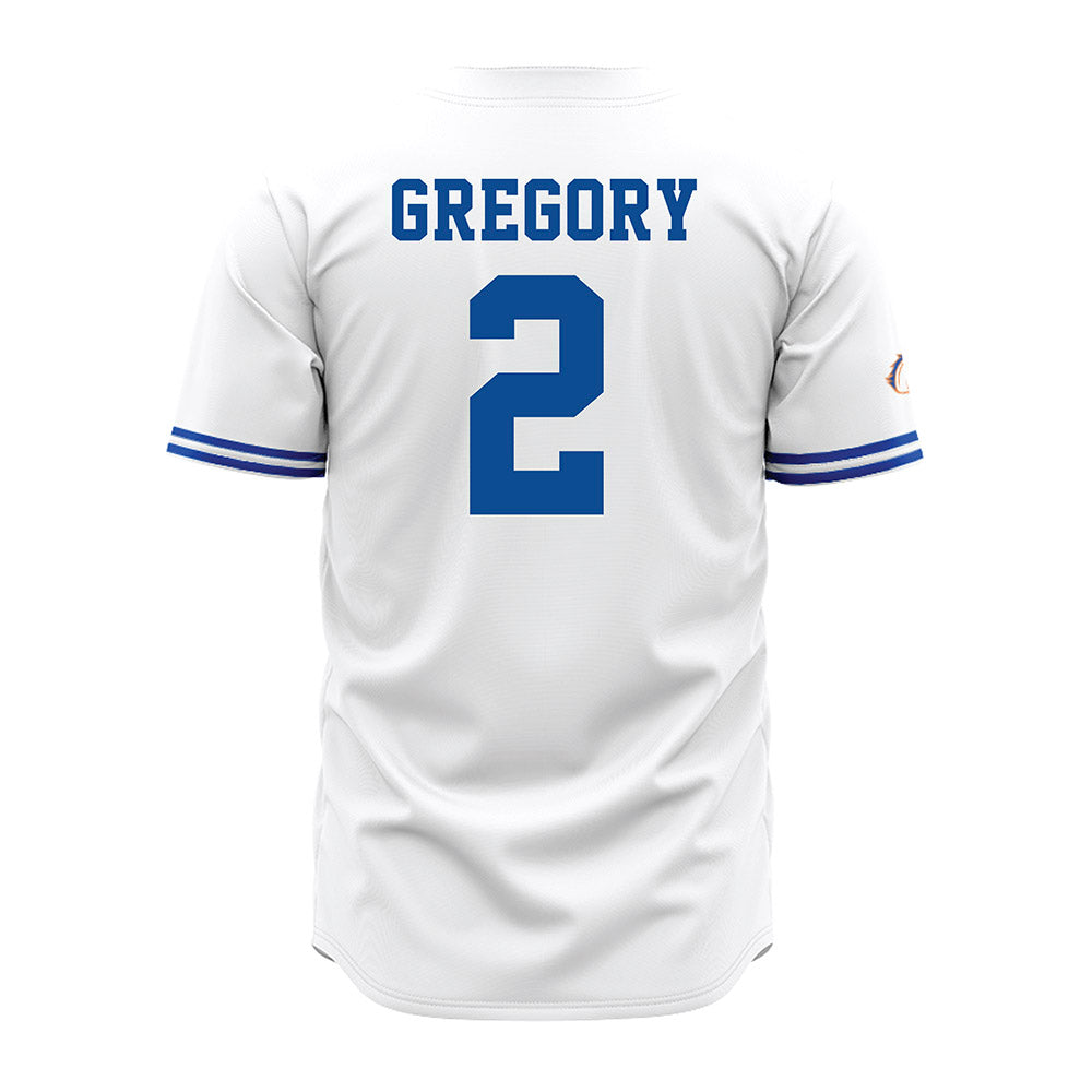 Texas Arlington - NCAA Baseball : Cason Gregory - Baseball Jersey White