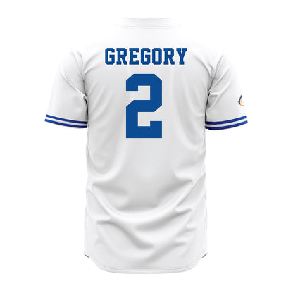 Texas Arlington - NCAA Baseball : Cason Gregory - Baseball Jersey White