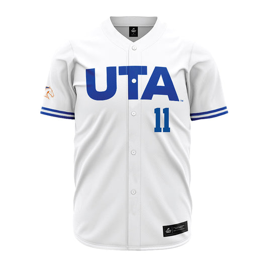 Texas Arlington - NCAA Baseball : Tyce Armstrong - Baseball Jersey White