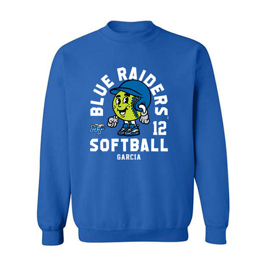 MTSU - NCAA Softball : Julia Garcia - Crewneck Sweatshirt Fashion Shersey