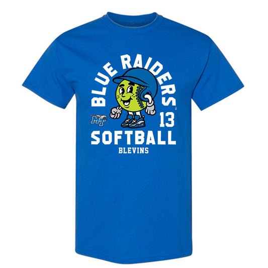 MTSU - NCAA Softball : Ansley Blevins - T-Shirt Fashion Shersey