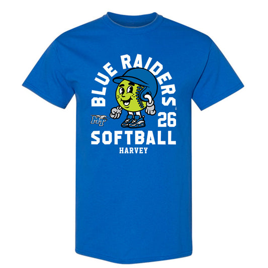 MTSU - NCAA Softball : Anyce Harvey - T-Shirt Fashion Shersey