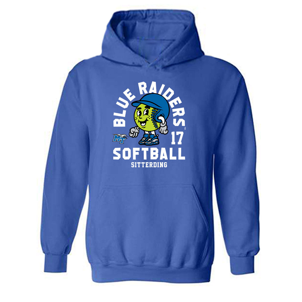 MTSU - NCAA Softball : Julia Sitterding - Hooded Sweatshirt Fashion Shersey