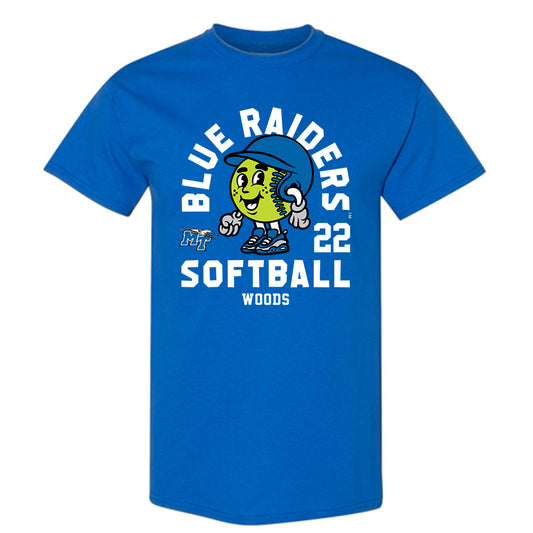 MTSU - NCAA Softball : Claire Woods - T-Shirt Fashion Shersey