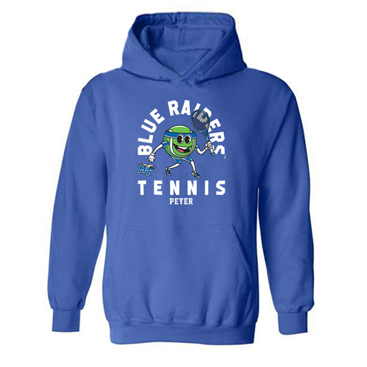 MTSU - NCAA Women's Tennis : Lena Peyer - Hooded Sweatshirt Fashion Shersey