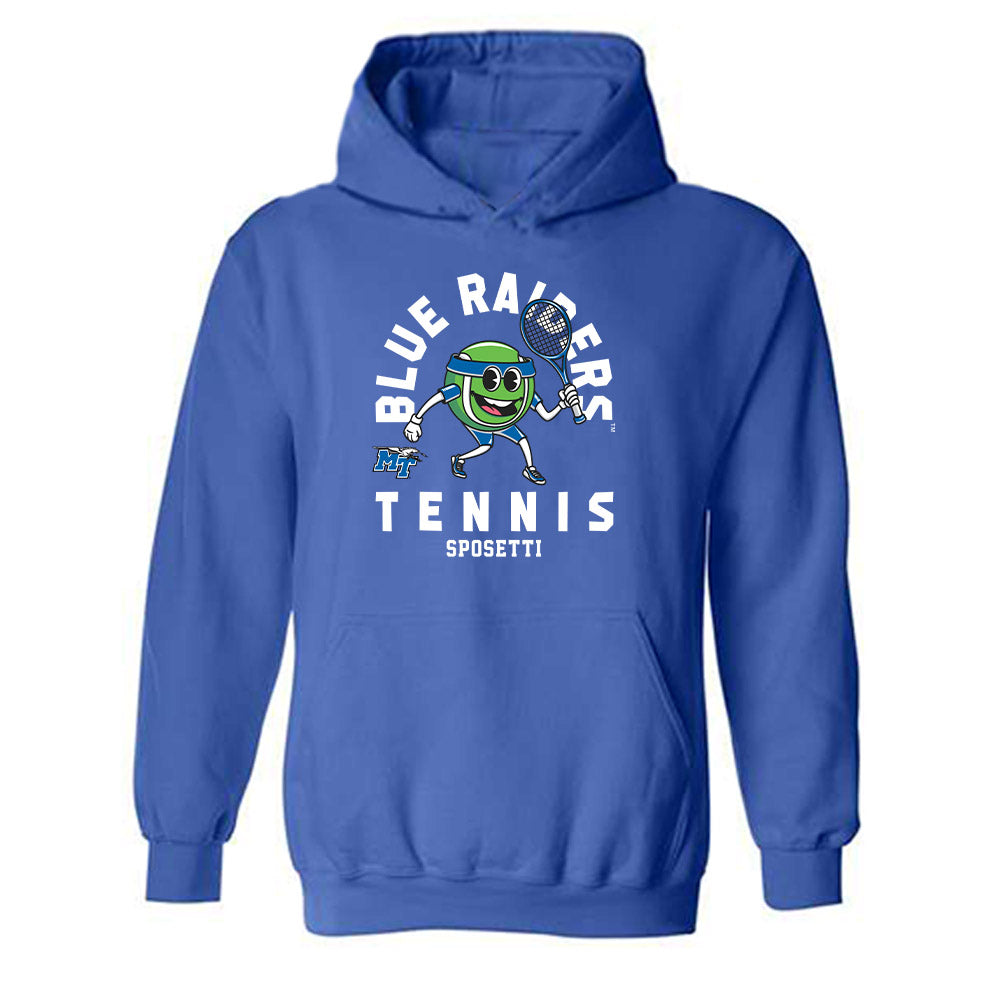 MTSU - NCAA Women's Tennis : Ilaria Sposetti - Hooded Sweatshirt Fashion Shersey