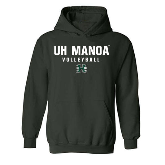 Hawaii - NCAA Men's Volleyball : Kurt Nusterer - Hooded Sweatshirt Classic Shersey