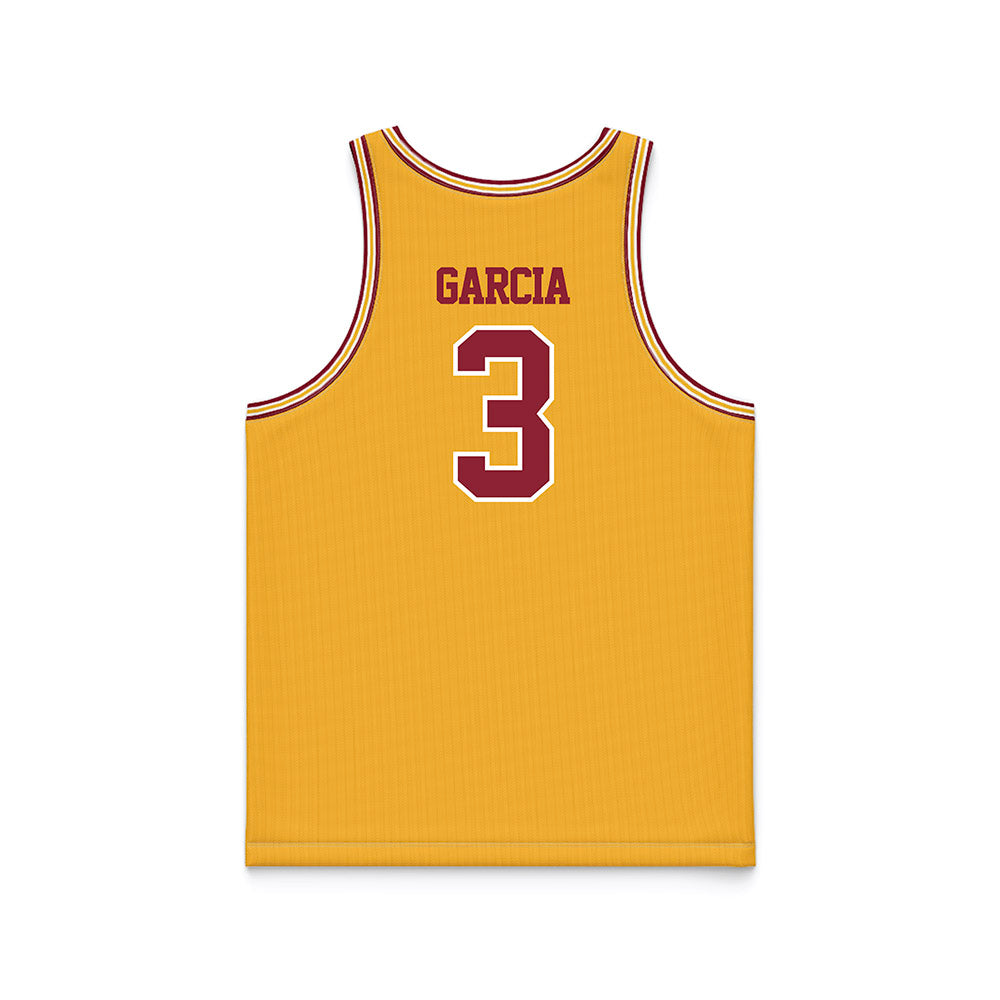 Minnesota - NCAA Men's Basketball : Dawson Garcia - Retro Gold Basketball Jersey